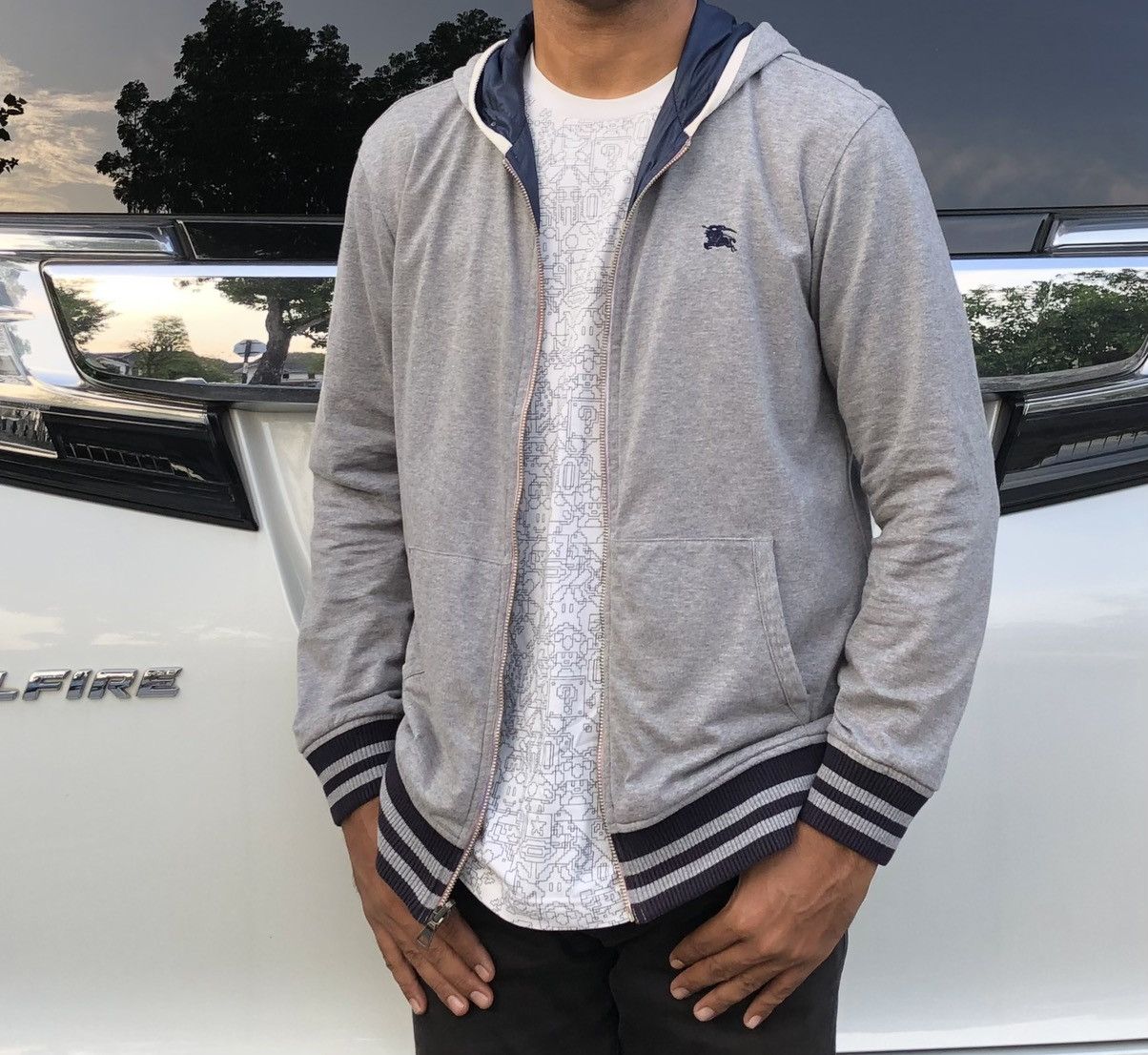 Burberry Burberry Black Label Reversible Jacket With Hoodie Size US M / EU 48-50 / 2 - 3 Thumbnail