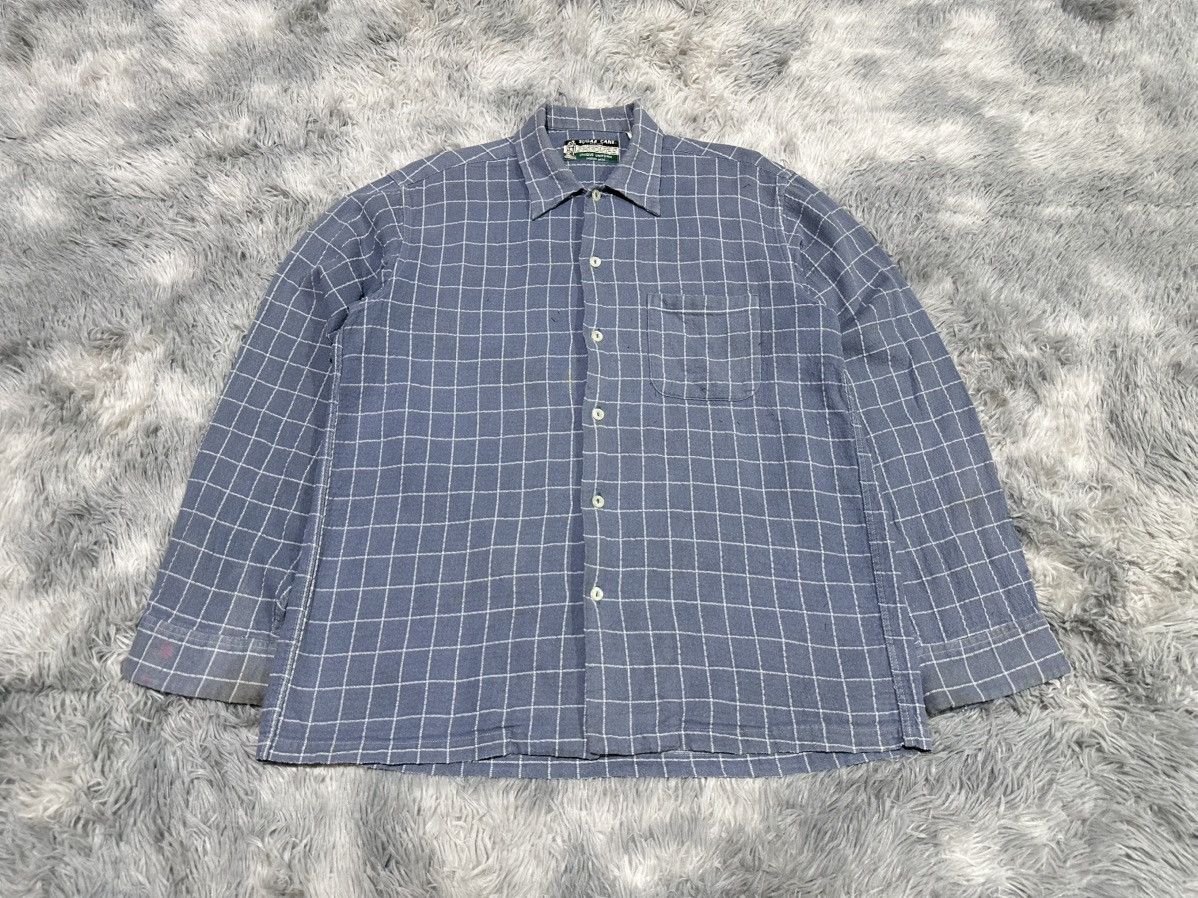 Sugar Cane 🔥Vintage Sugar Cane Shirt Plaid Long Sleeve Size US L / EU 52-54 / 3 - 4 Thumbnail