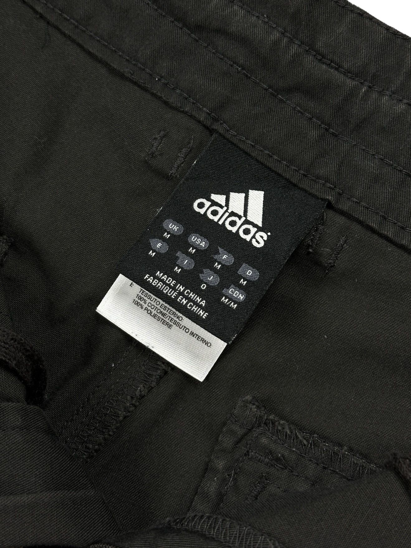 Adidas Vintage Y2K Adidas Cargo Pants Brown Size US 35 - 8 Thumbnail