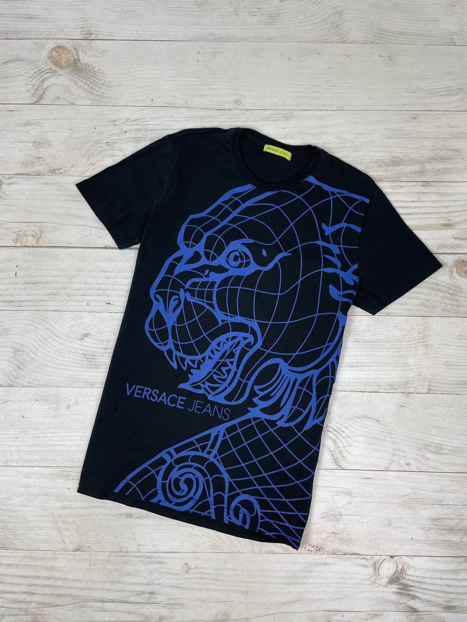 Versace Versace Jeans Lion Graphic T Shirt Big Logo Grailed