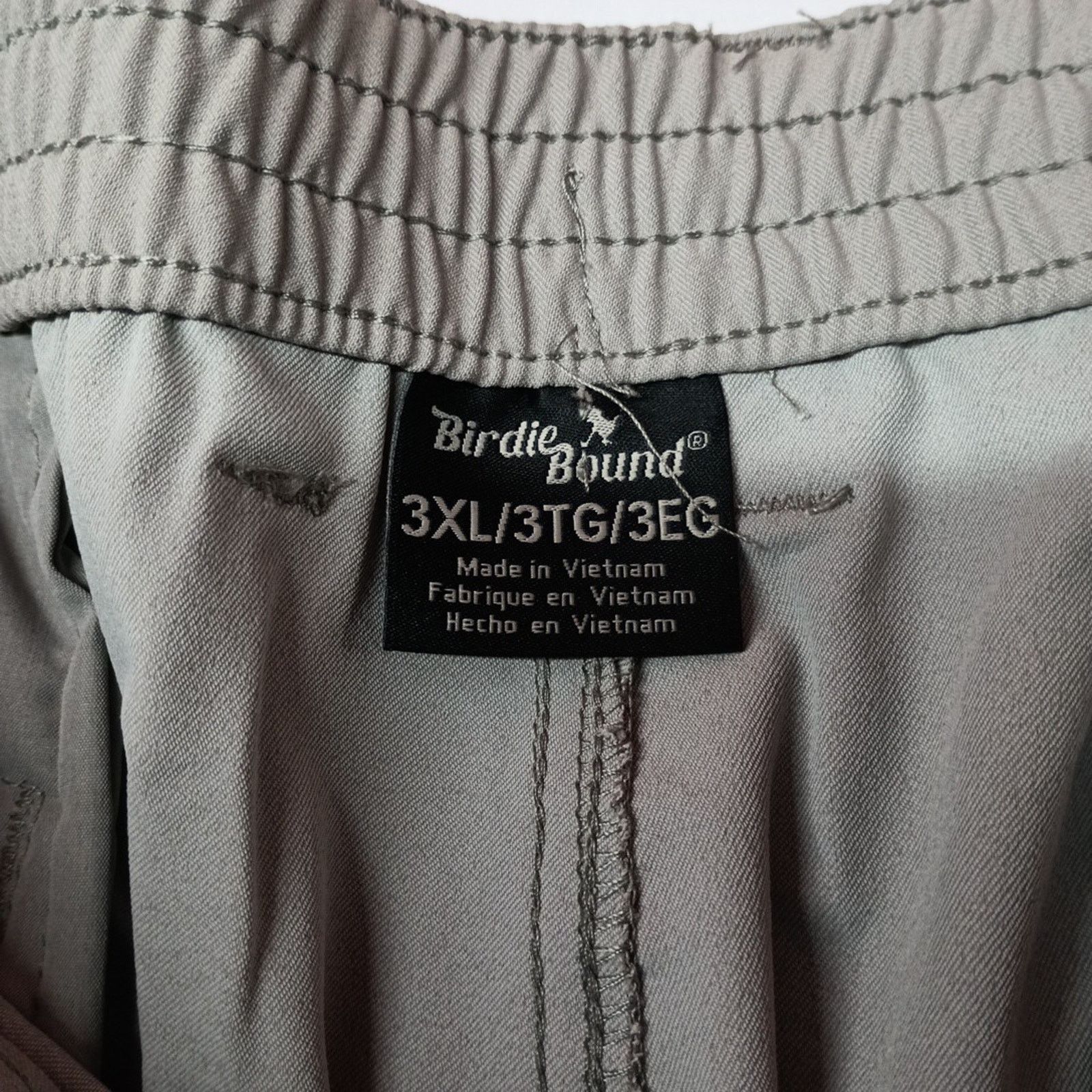 Other Birdie Bound Golf Joggers Men's 3XL Gray Stretch Drawstring Size US 44 / EU 60 - 9 Thumbnail