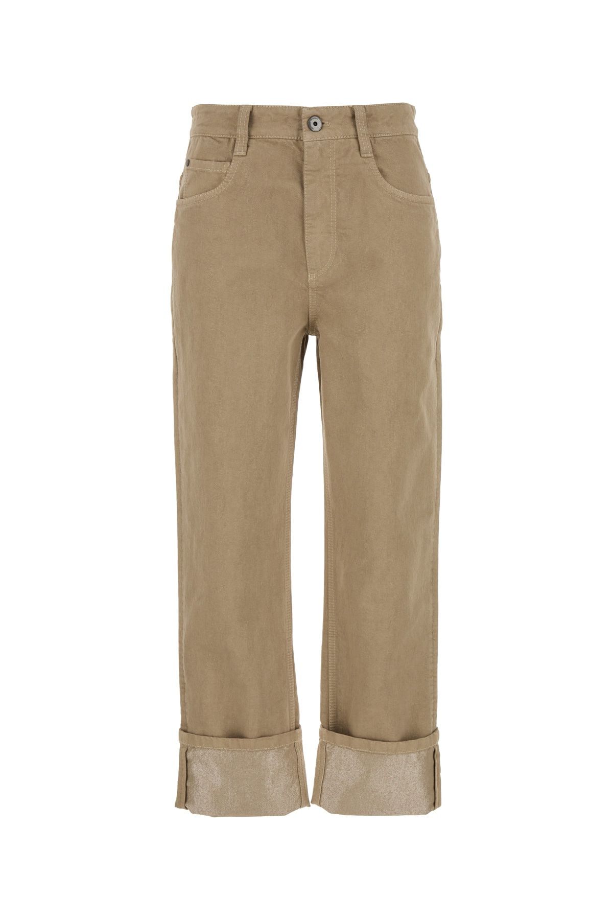 パンツ BRUNELLO CUCINELLI Women Straight Pants M0H81P5568 C600R Whi Brunello Cucinelli BRUNELLO CUCINELLI Women Straight Pants
