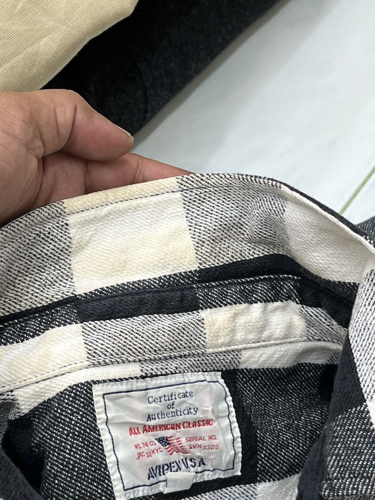 Avirex 🔥🔥🔥STEALS AVIREX CHECKERED FLANEL Size US M / EU 48-50 / 2 - 13 Thumbnail