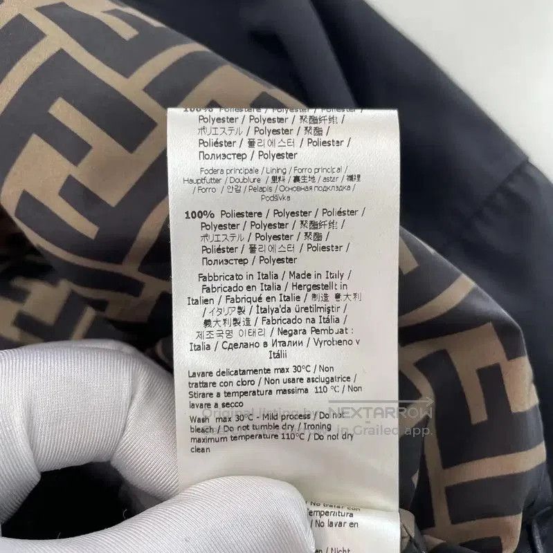 Fendi Fendi Black Logo Women's Jacket . Size M / US 6-8 / IT 42-44 - 8 Thumbnail