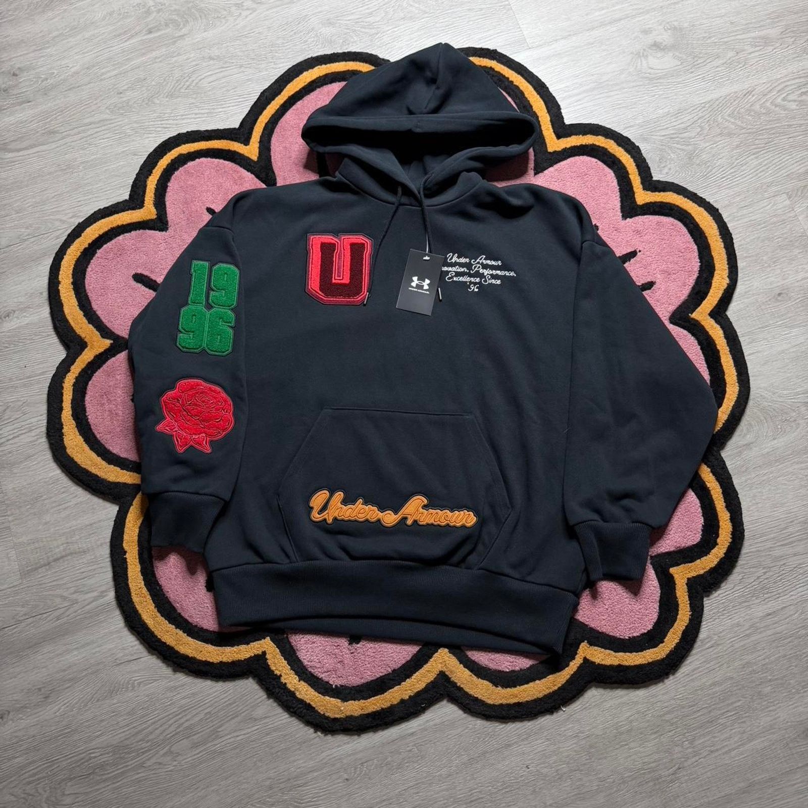 Under Armour Under Armour Icon Heavyweight Terry U Oversized Hoodie Small Size S / US 4 / IT 40 - 1 Thumbnail