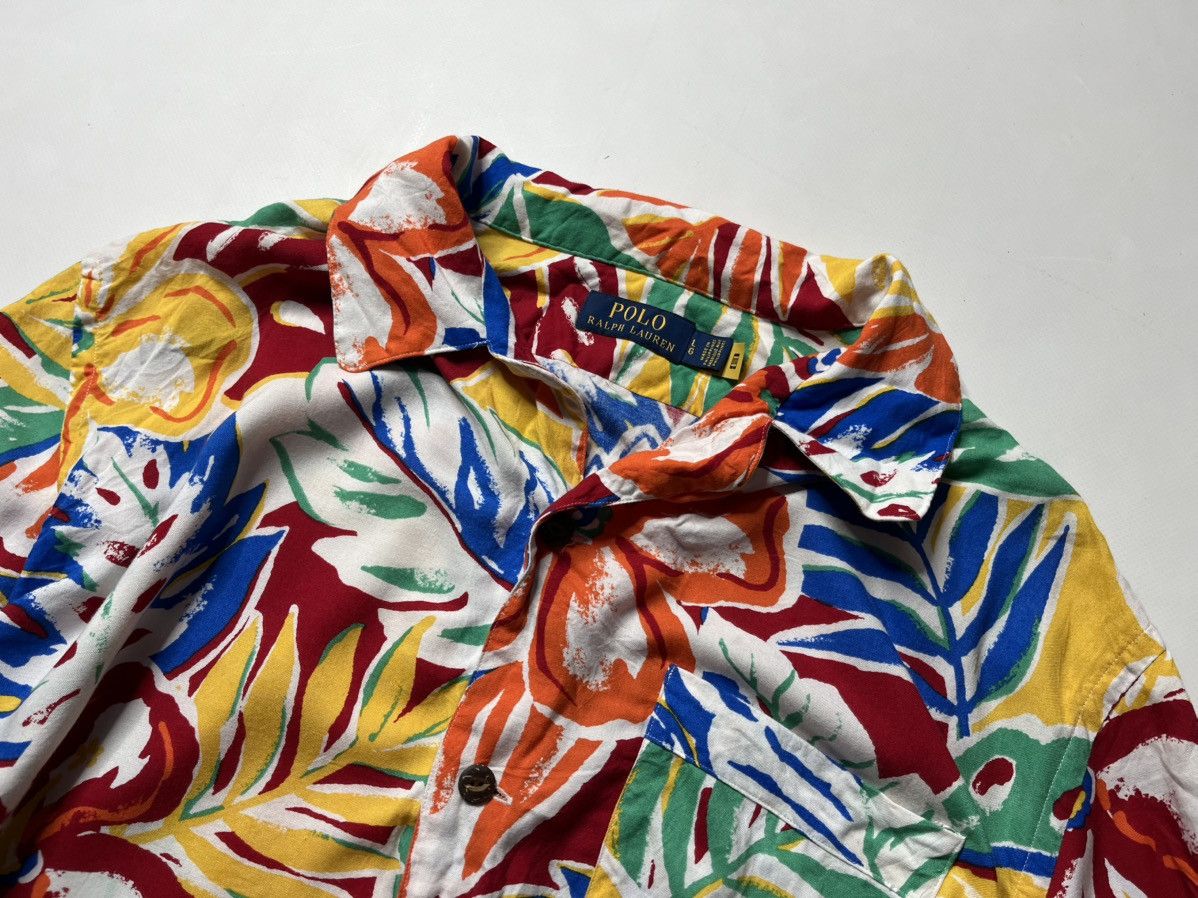 Polo Ralph Lauren Polo Ralph Lauren shirt button up floral print Size US L / EU 52-54 / 3 - 2 Thumbnail