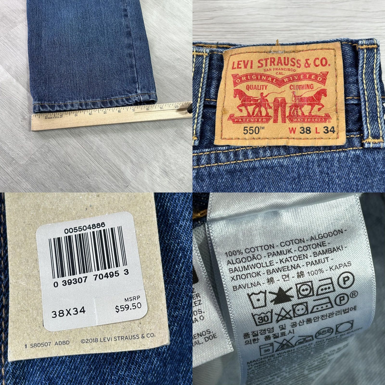Levi's VINTAGE No Size US 38 / EU 54 - 9 Thumbnail