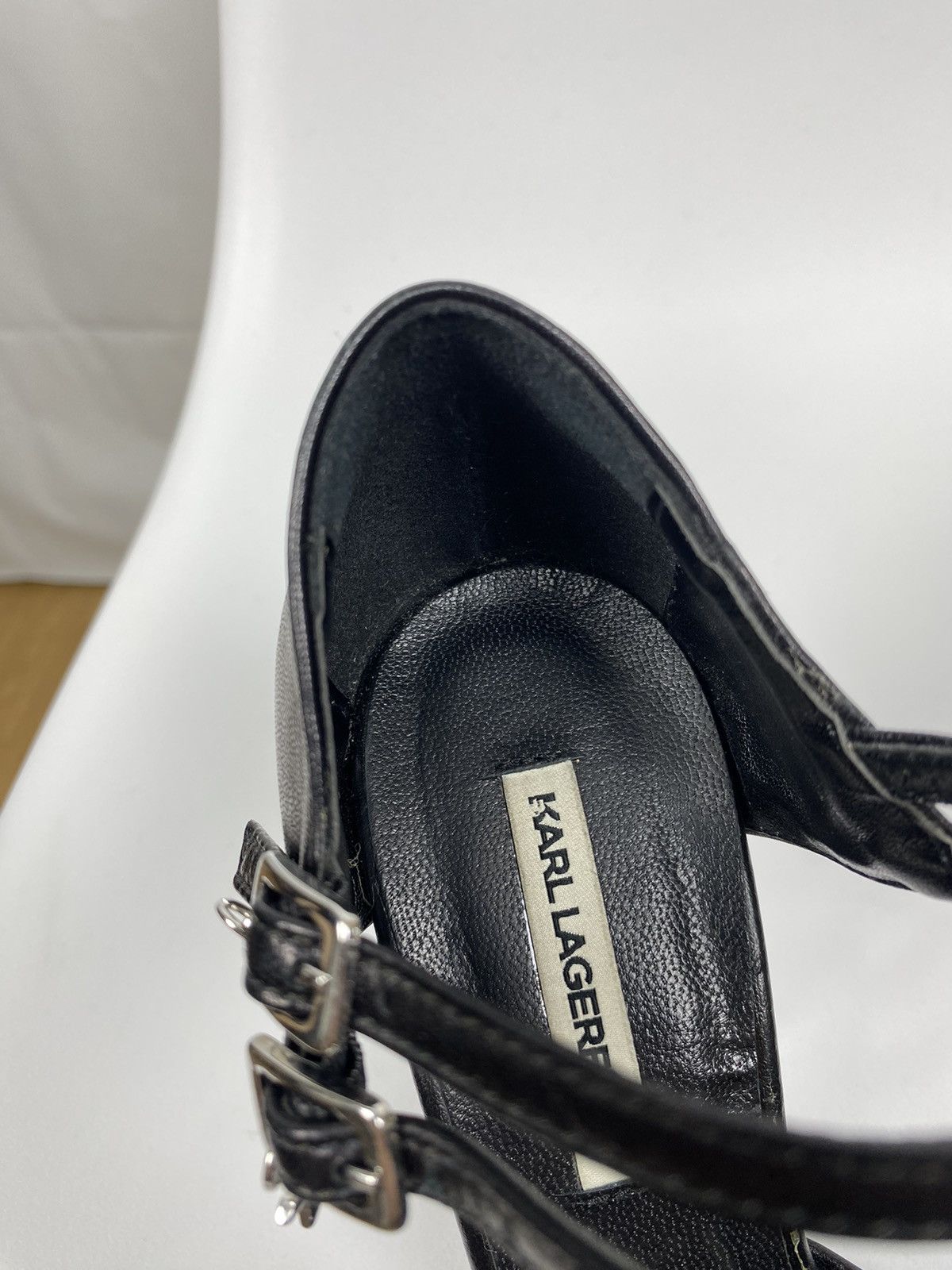 Karl Lagerfeld Karl Lagerfeld Pyramide Two Strap Pumps size 36 Size US 6 / IT 36 - 8 Thumbnail