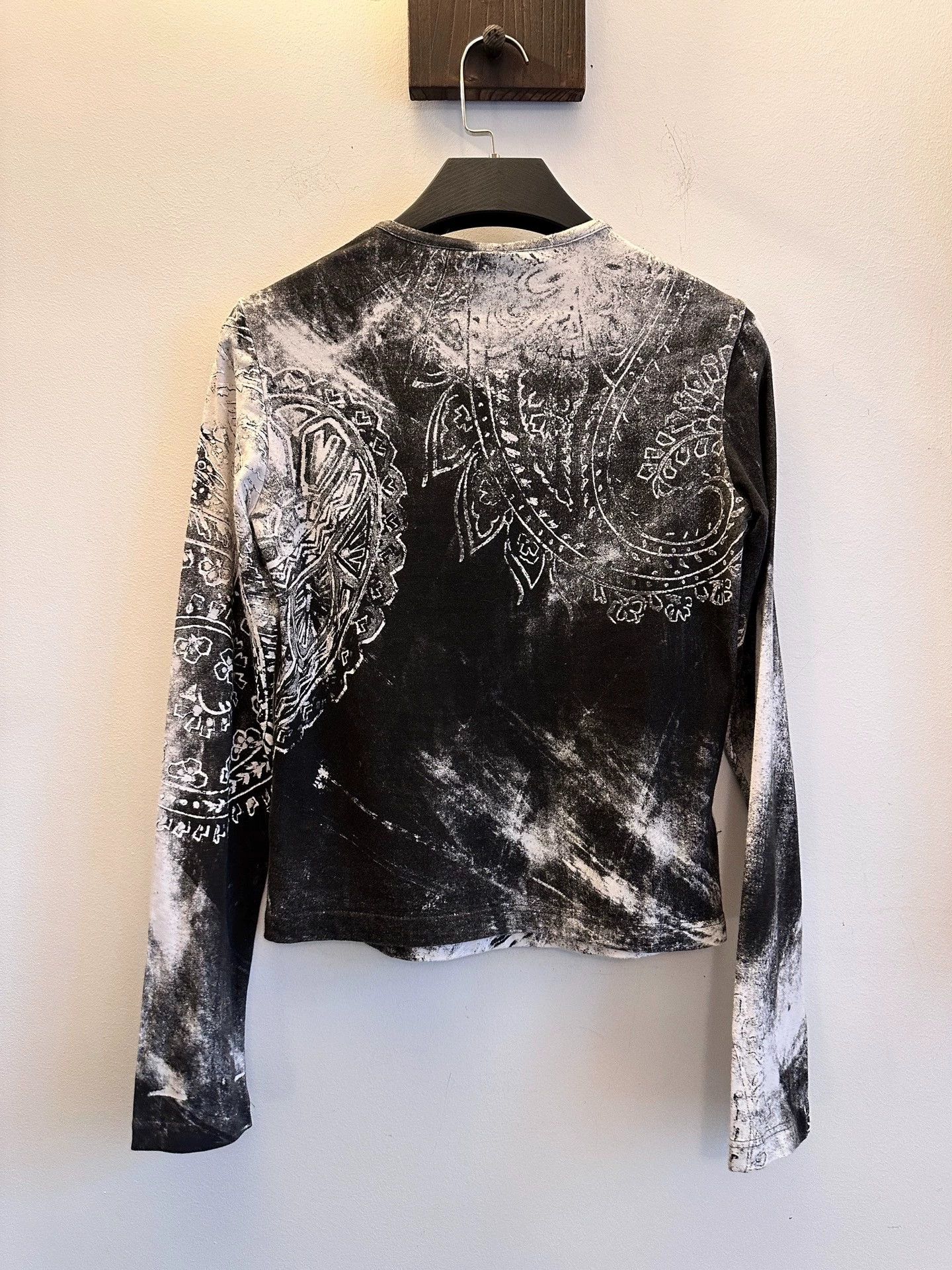 Just Cavalli Just Cavalli Print Stretch LS Tee Vtg Archive S Size S / US 4 / IT 40 - 7 Thumbnail