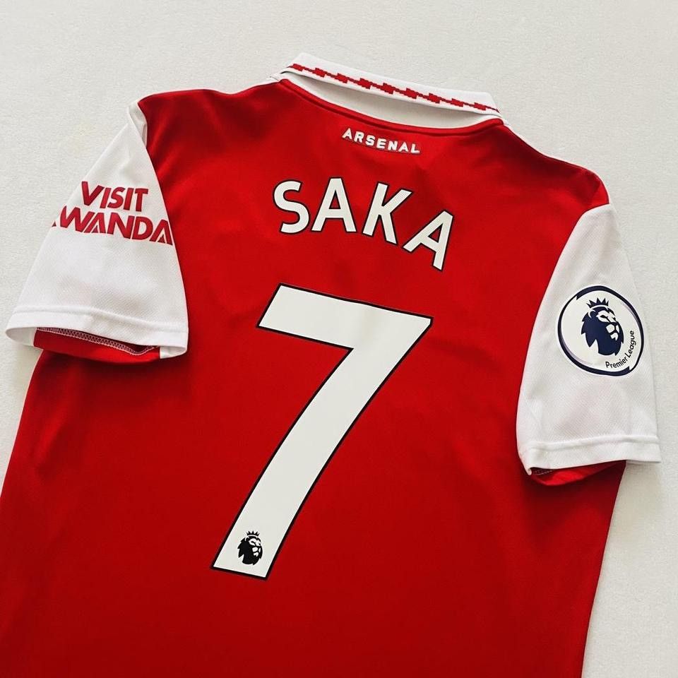 Adidas Arsenal Saka 2022 23 home Premier League jersey Size US M / EU 48-50 / 2 - 5 Thumbnail