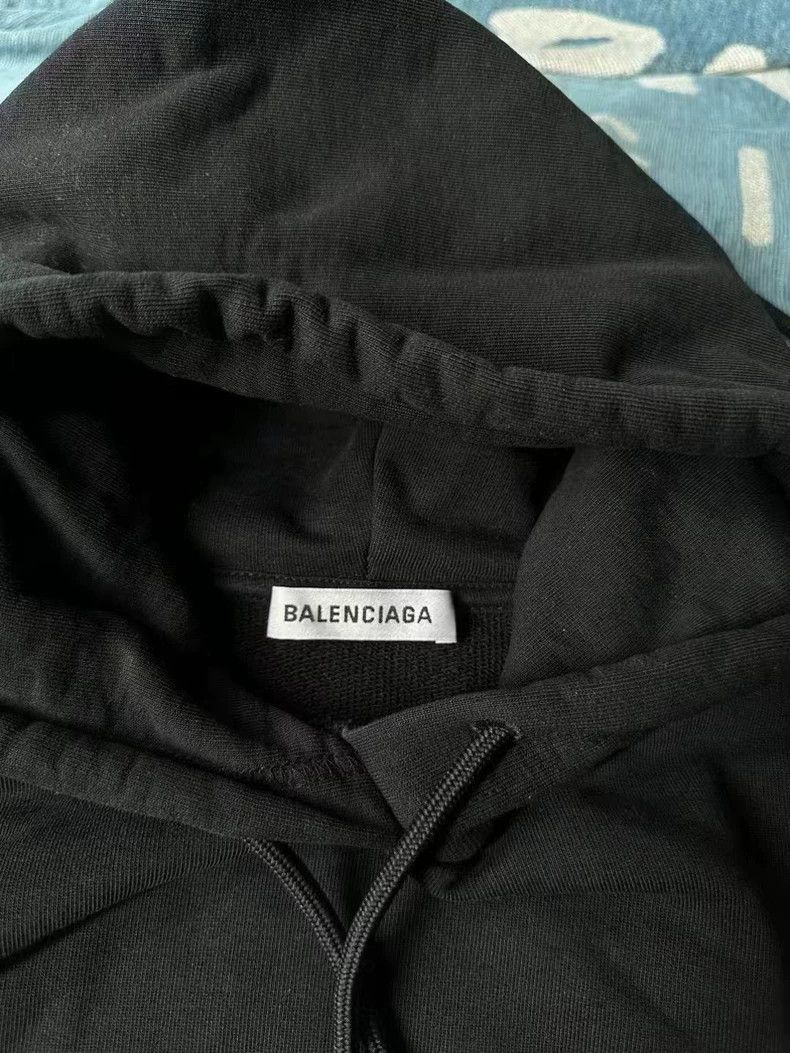 Balenciaga Balenciaga Black Coke Hoodie Size US XS / EU 42 / 0 - 3 Thumbnail