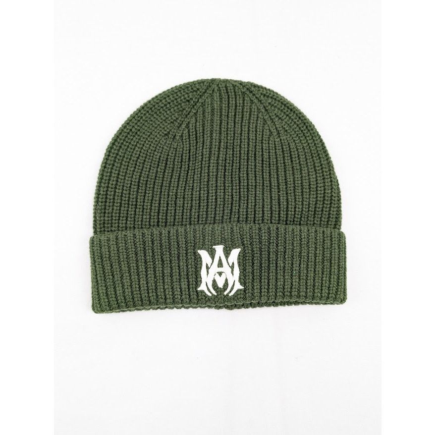Amiri o1rshd1 Q:19 / Size: OS / MA Beanie Hat / Cap in Green Size ONE SIZE - 1 Thumbnail