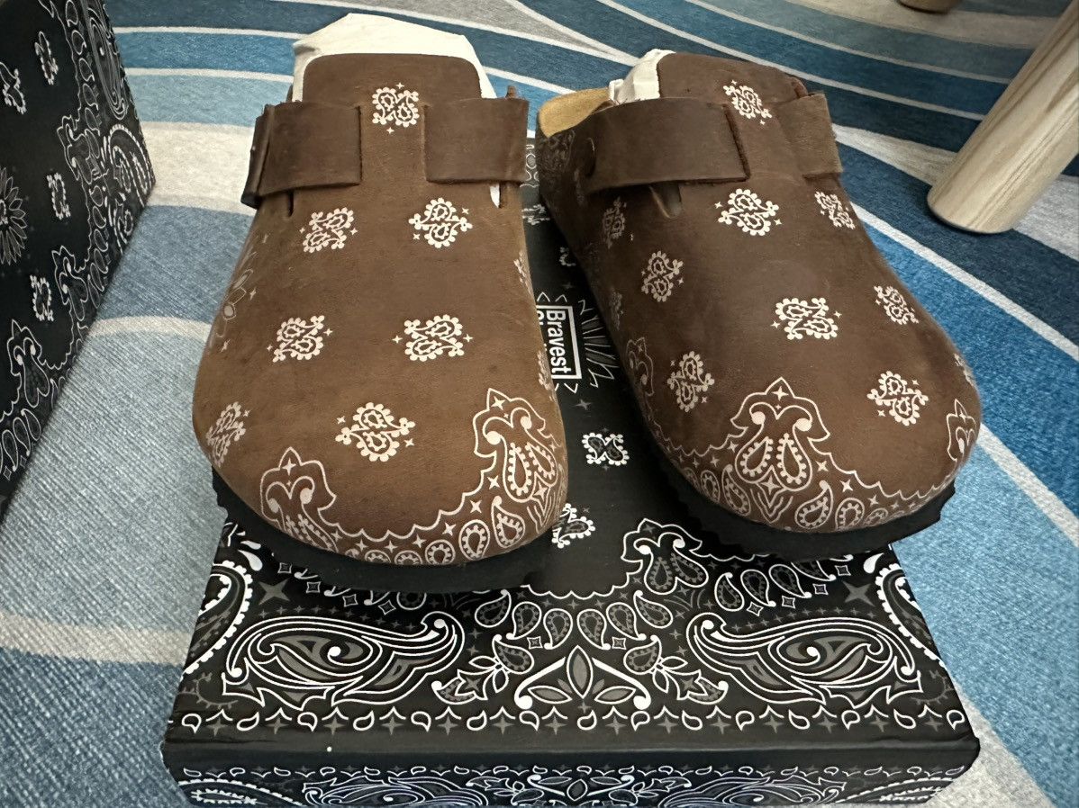 Bravest Studios Bravest Studios Mocha Paisley Mule Size US 7 / EU 40 - 4 Thumbnail