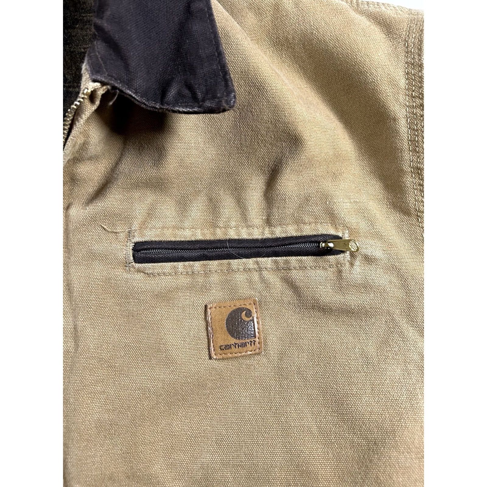 Carhartt Vintage Carhartt Detroit Jacket Blanket Lined J97 CML Mens Size XL 0707 July 07 Size US XL / EU 56 / 4 - 4 Thumbnail