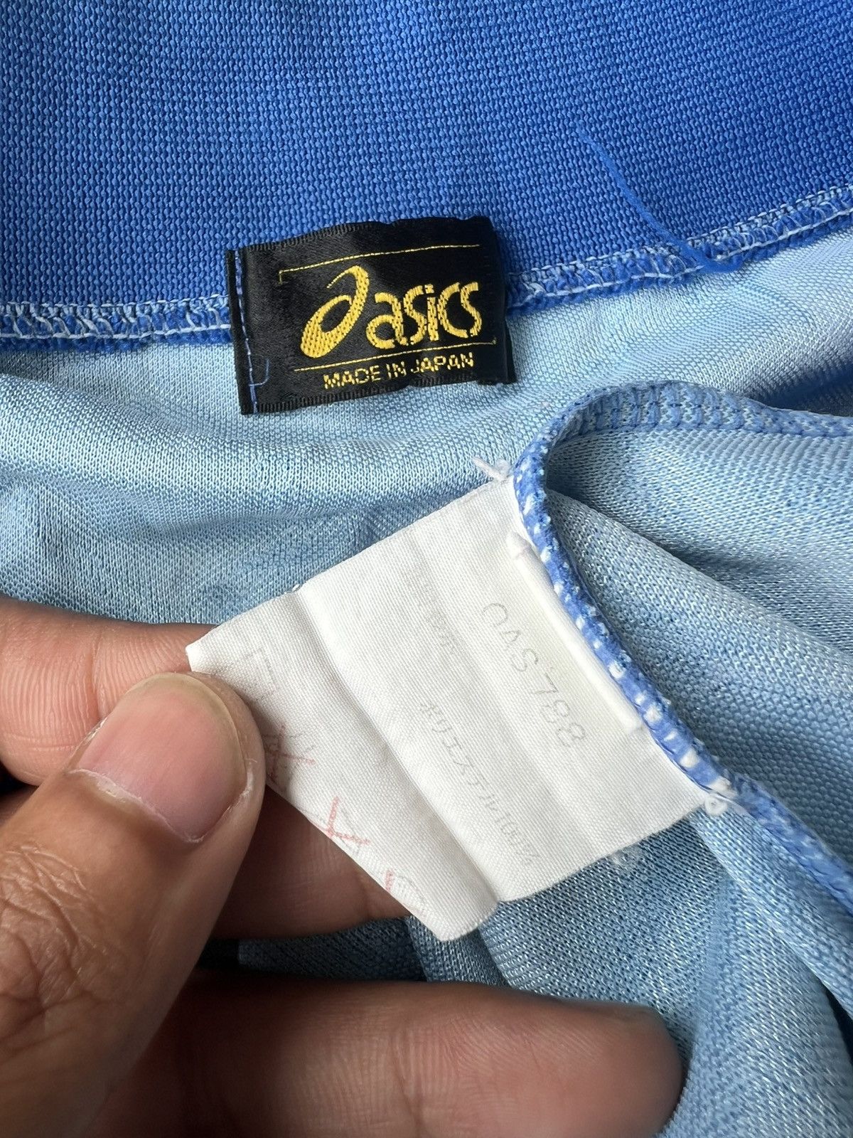 Vintage Vintage 1993/94 Asics Sampdoria FC Ribbon Collar Home Jersey Size US M / EU 48-50 / 2 - 5 Thumbnail