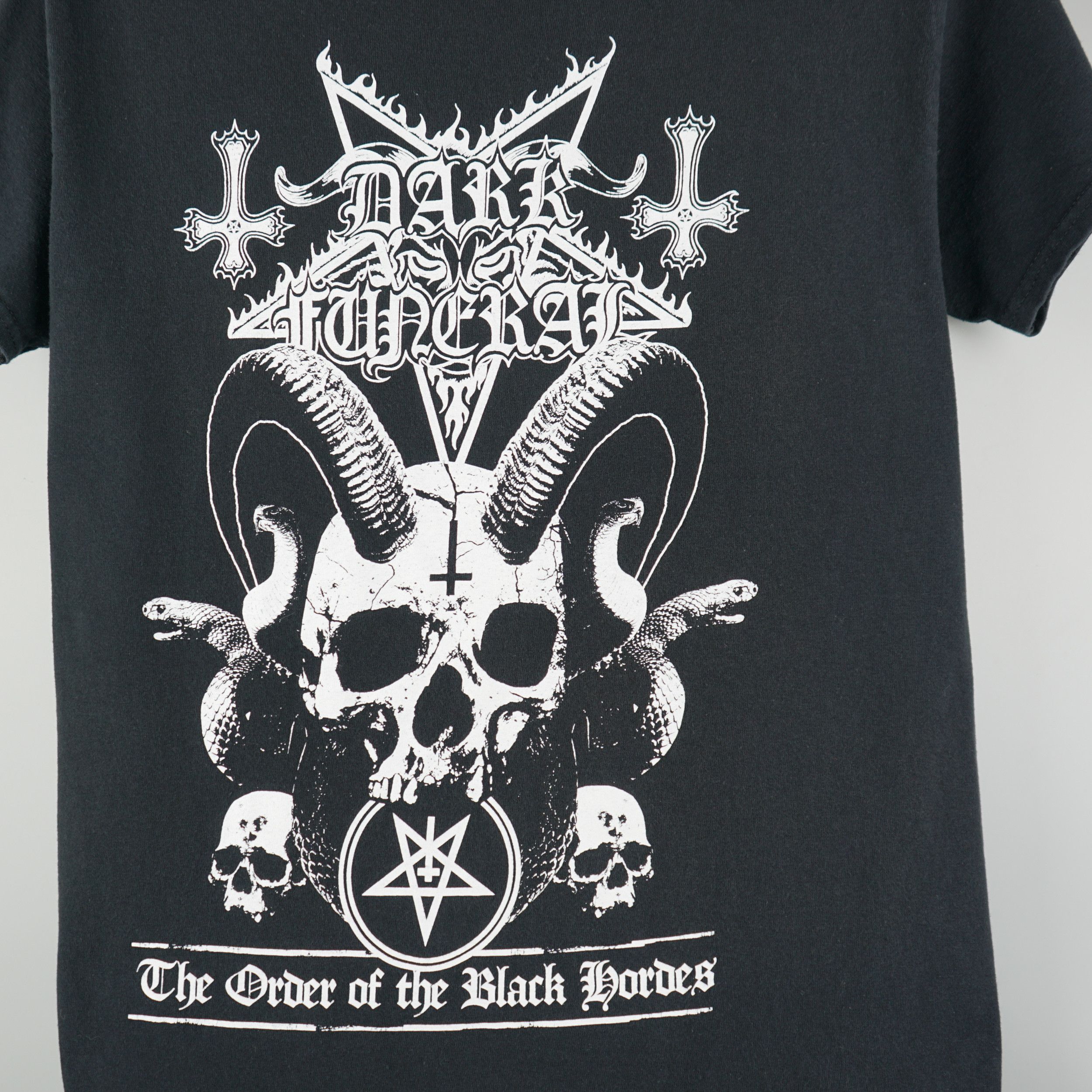 Band Tees × Vintage 2019 Dark Funeral Concert T-Shirt Black Metal Size US M / EU 48-50 / 2 - 2 Thumbnail