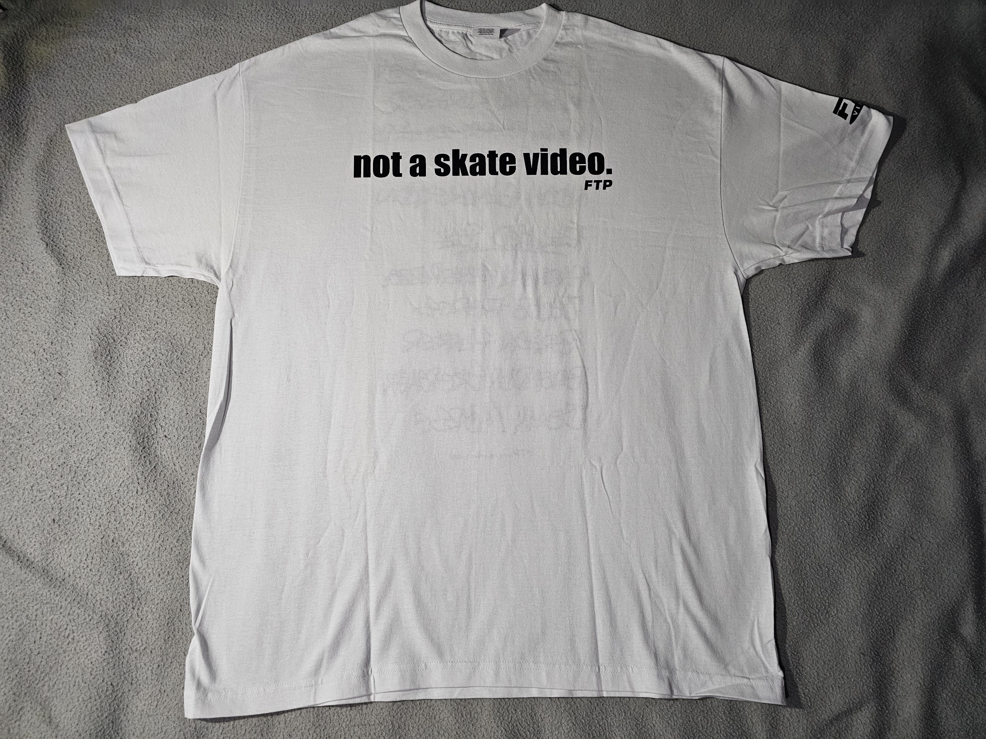 Fuck The Population FTP Not a Skate Video Tee Size US XL / EU 56 / 4 - 1 Thumbnail