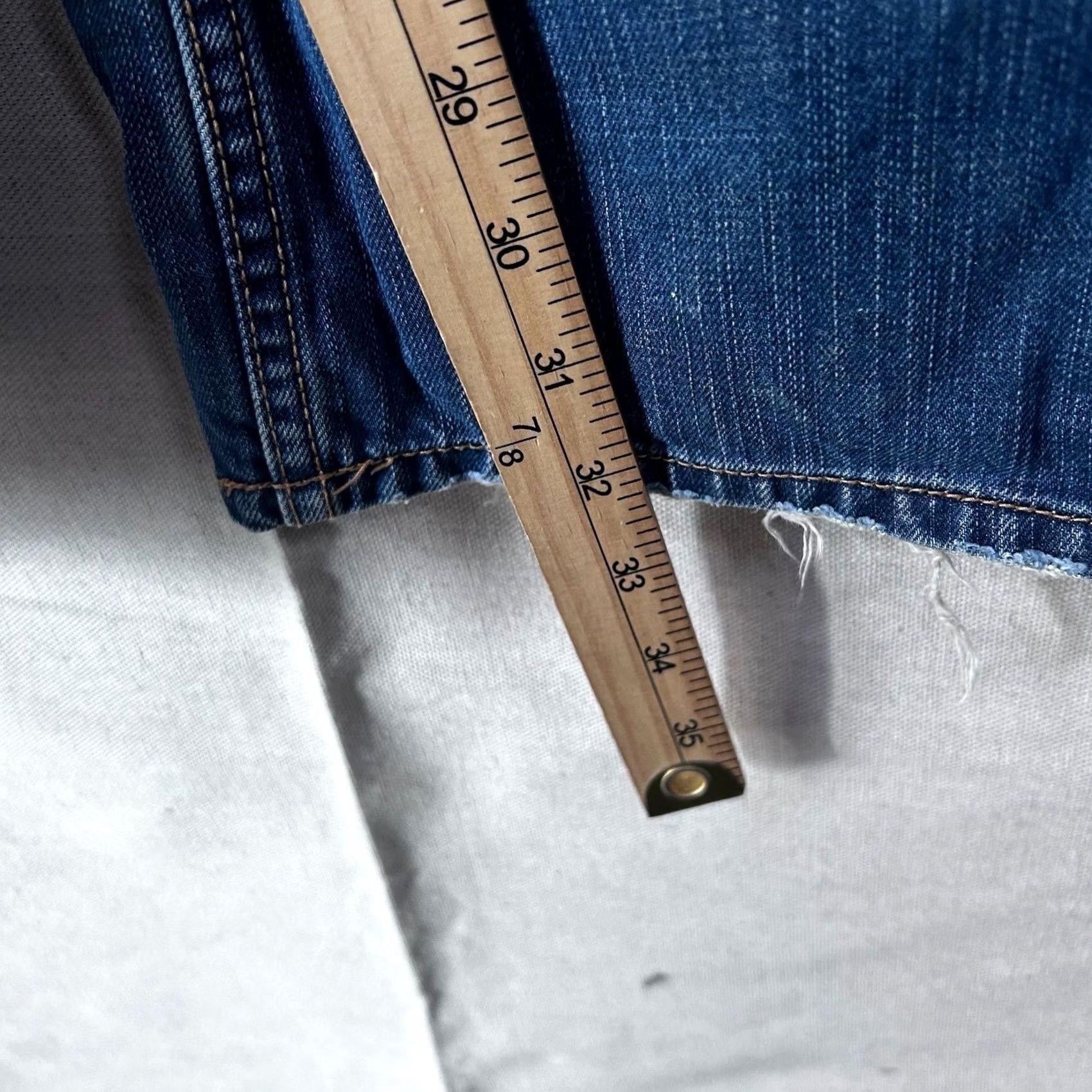 Banana Republic Banana Republic Mens Straight Leg Denim Jeans - Blue Medium Wash Size US 36 / EU 52 - 6 Thumbnail