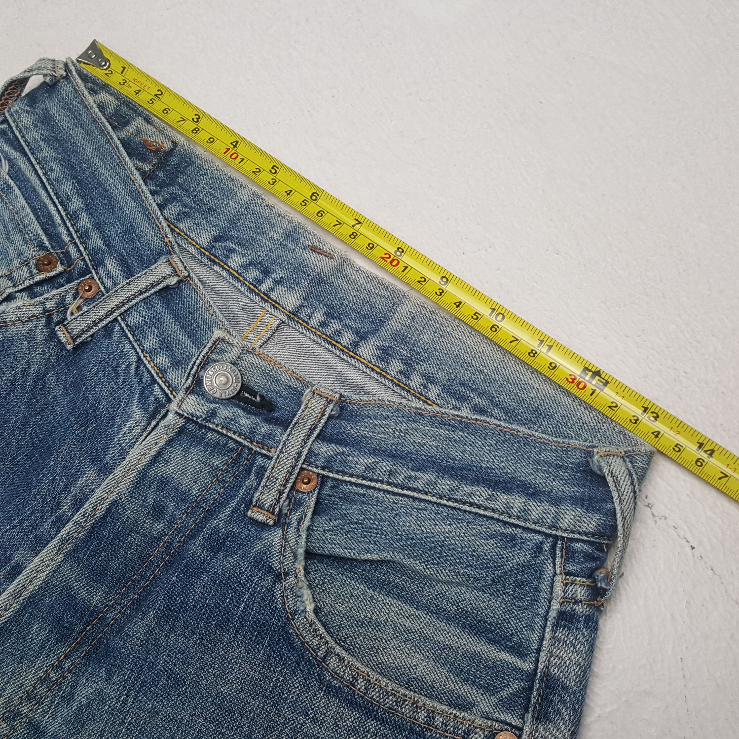 Evisu Evis Japanese Brand Streetwear Custom Daicock Jeans C297N6 Size US 27 - 7 Thumbnail
