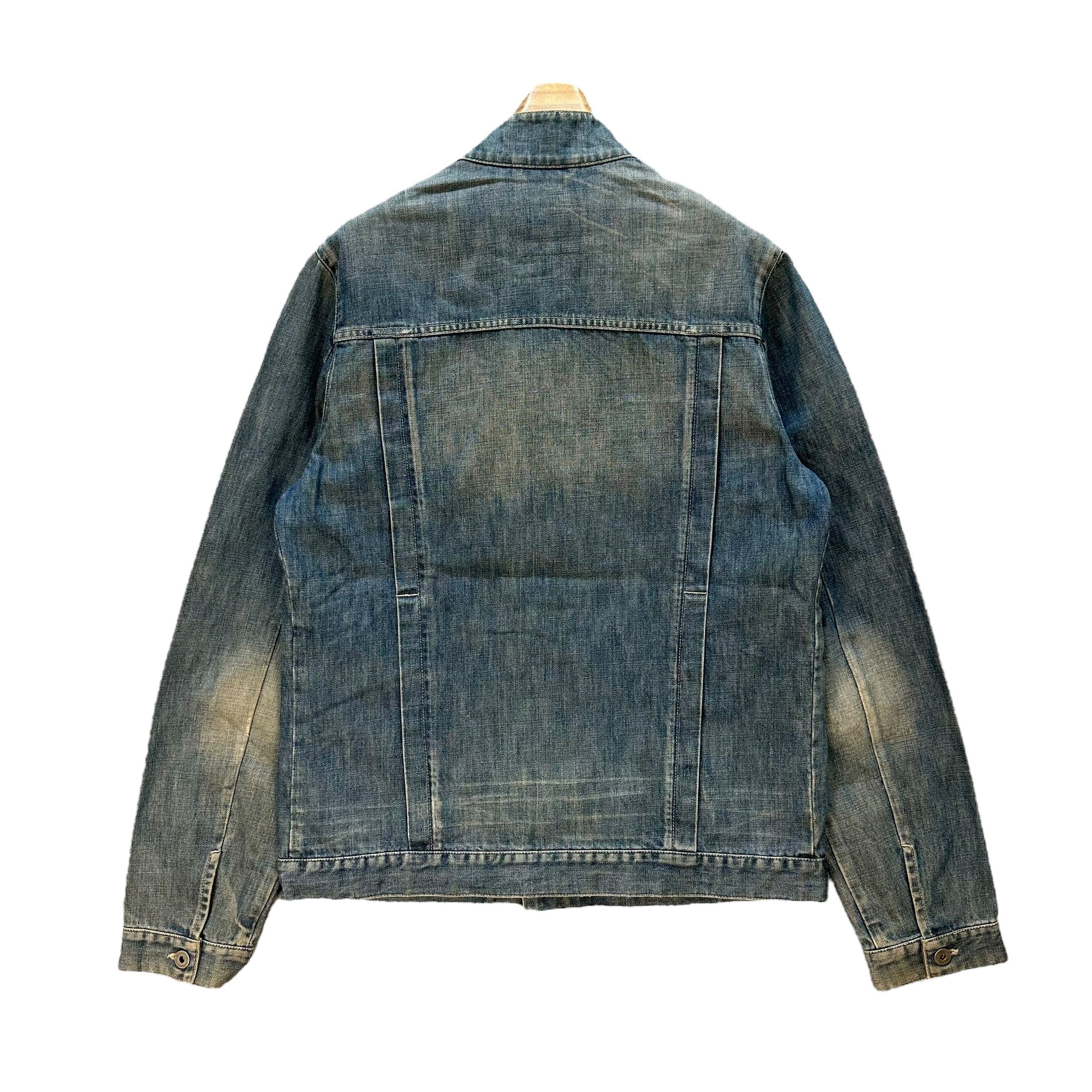 Burberry BURBERRY LONDON Washed Denim Jacket Made in Italy #A81-1952 Size US L / EU 52-54 / 3 - 14 Thumbnail