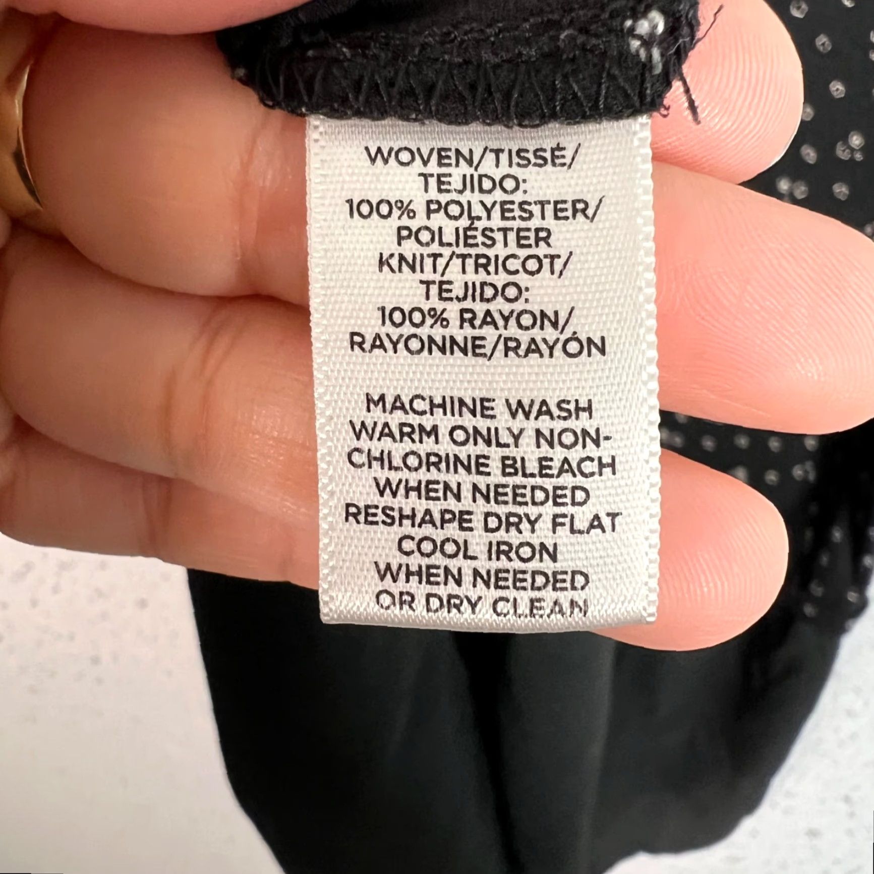 Loft Ann Taylor Loft Womens Small Black Sleeveless High-Low Top Floral Print Size S / US 4 / IT 40 - 4 Thumbnail