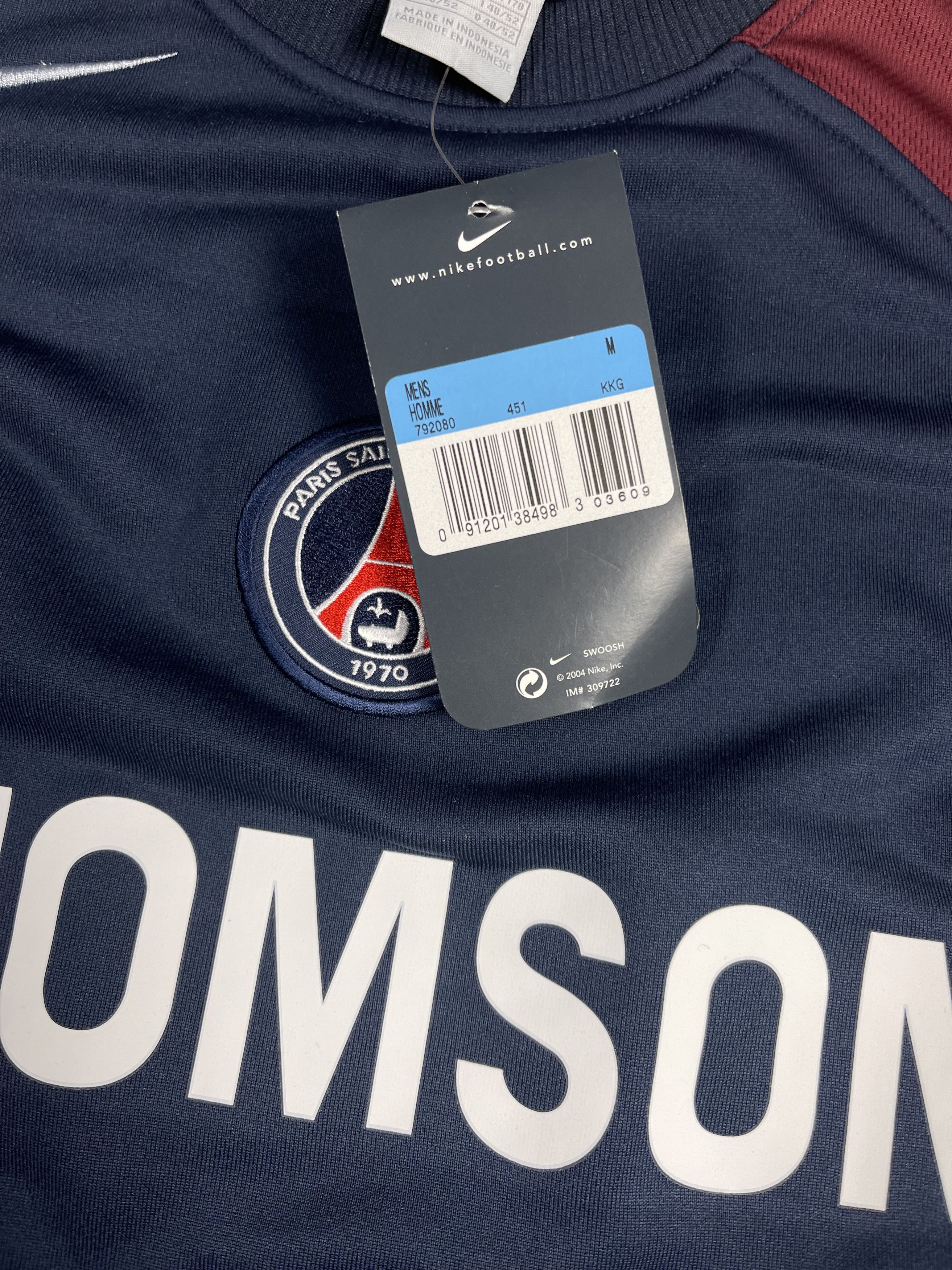 Nike Y2K PSG Paris Saint Germain Nike Total 90 2004 - 2005 Size US M / EU 48-50 / 2 - 4 Thumbnail