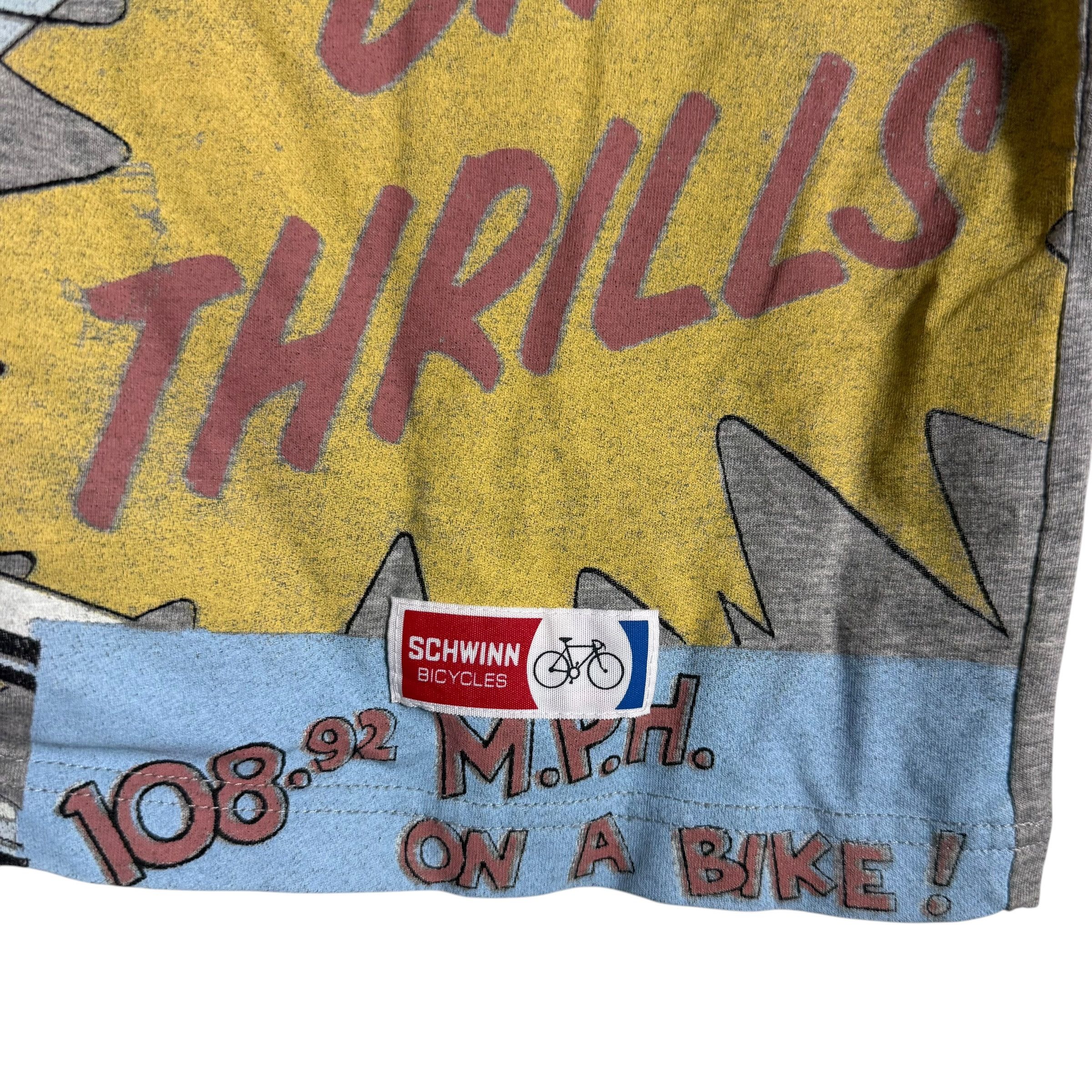 Uniqlo 🔥RARE🔥Uniqlo UT x Schwinn Bicycles All-Over Raglan T-shirt Size US L / EU 52-54 / 3 - 3 Thumbnail