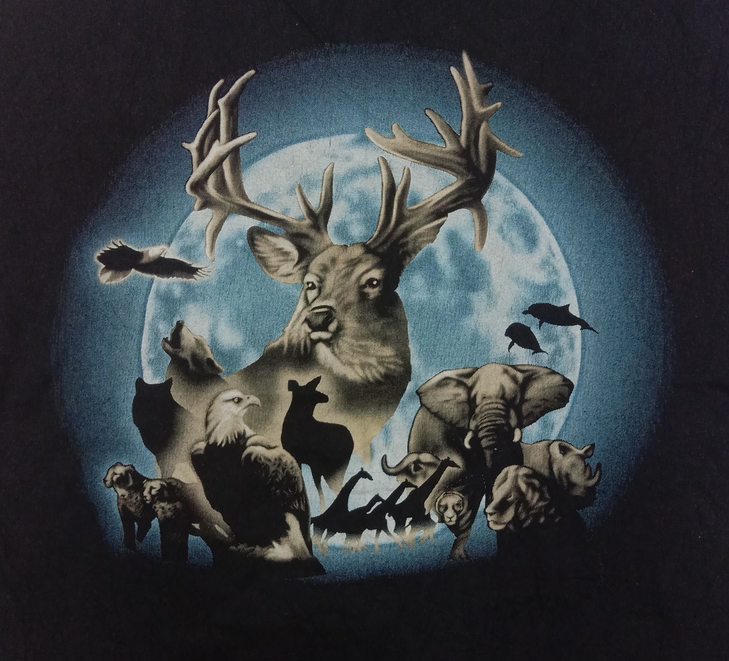 Japanese Brand Vintage Import Gear Animals T Shirt Size US L / EU 52-54 / 3 - 2 Thumbnail