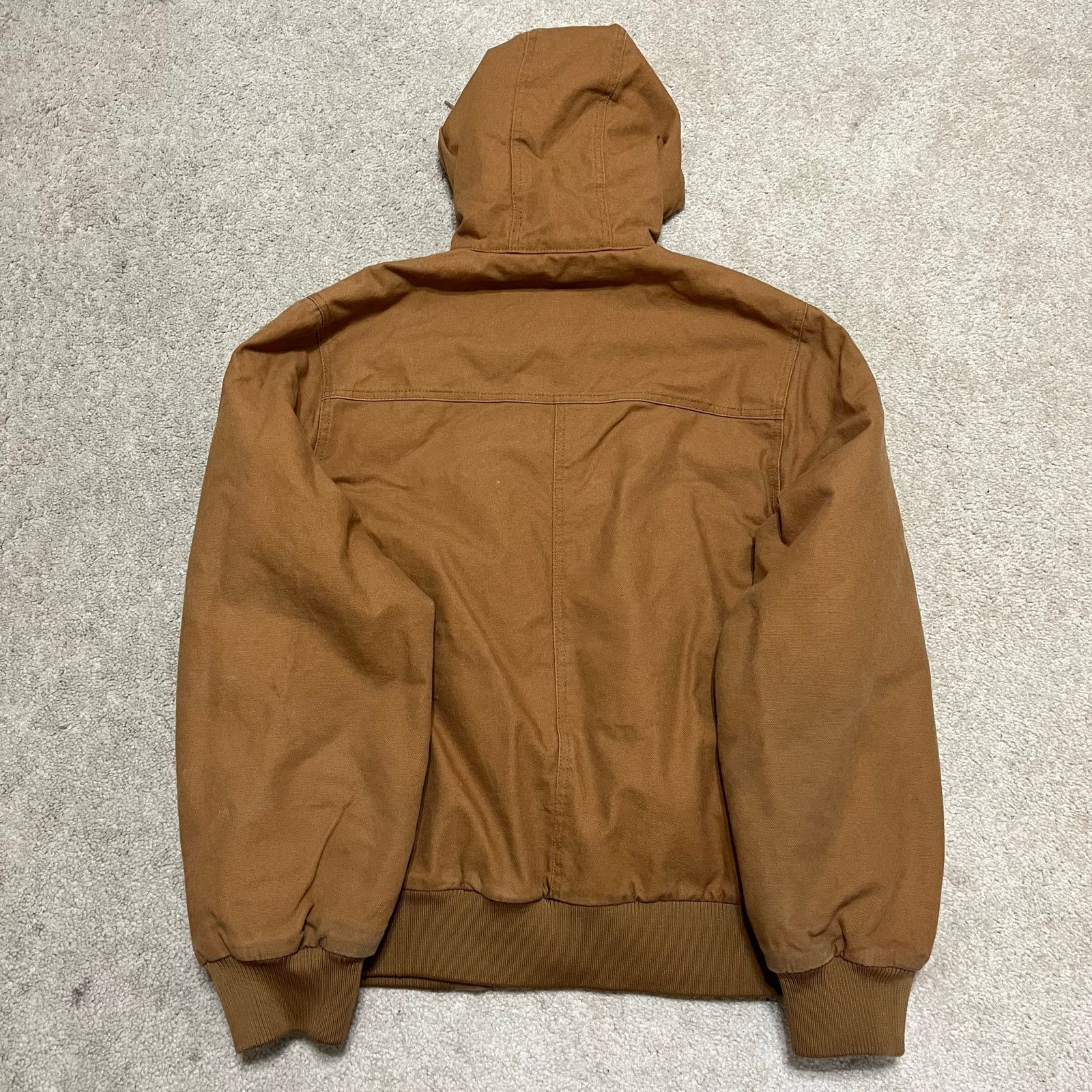 Dickies Dickies Full Zip Brown Hooded Workwear Cold Weather Jacket M Size US M / EU 48-50 / 2 - 2 Thumbnail