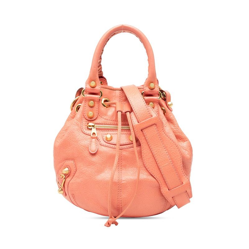 Balenciaga Balenciaga Giant Mini Pompon Leather 2way Bag Leather Shoulder Bag 285439 DUTY FREE for USA