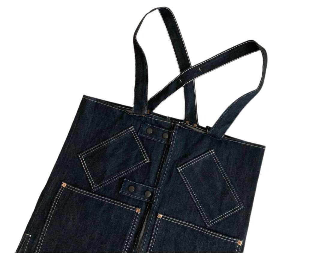 Kapital KAPITAL Denim Apron Vest Indigo FREE SIZE Size US M / EU 48-50 / 2 - 2 Thumbnail