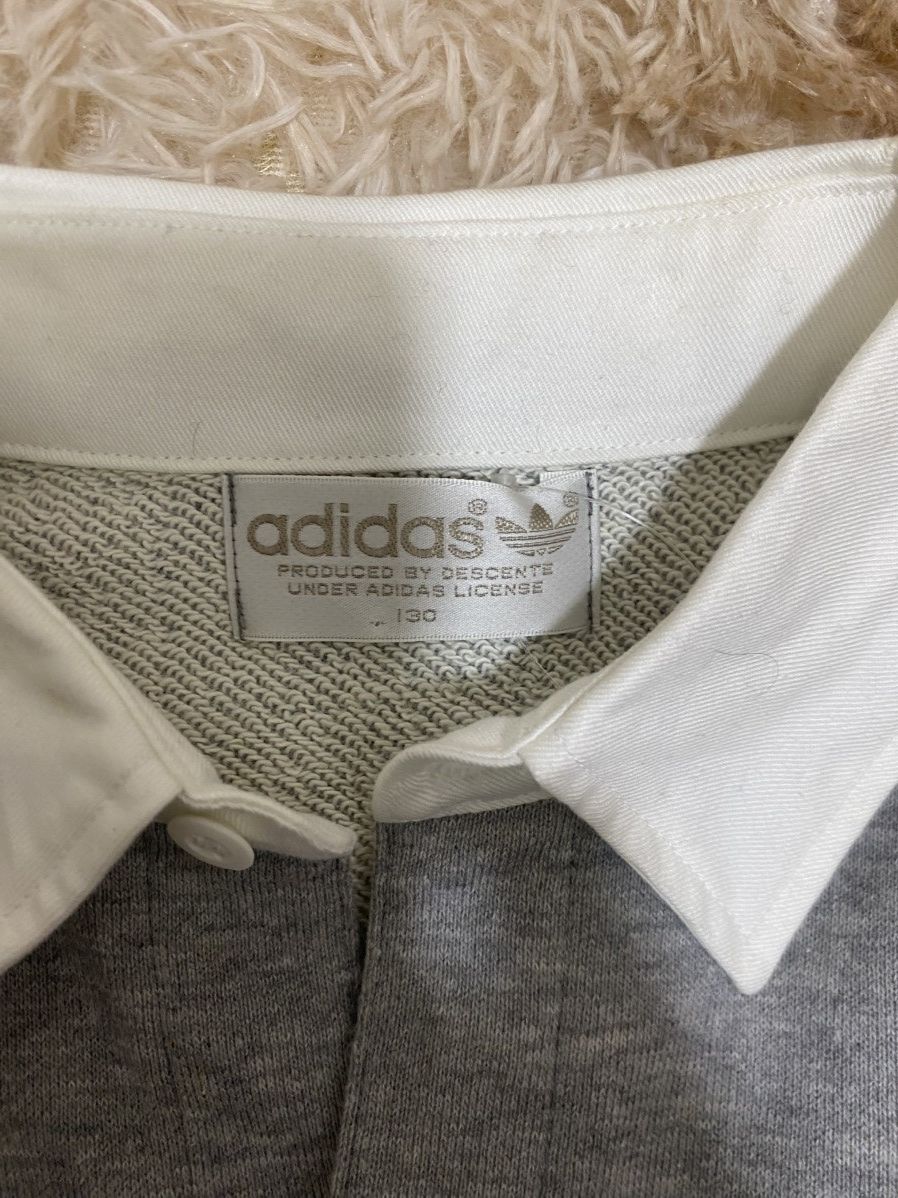 Adidas Vintage Adidas x Descente Rugby Shirt Sz 130 (Fits Adult XS) Size US XS / EU 42 / 0 - 3 Thumbnail