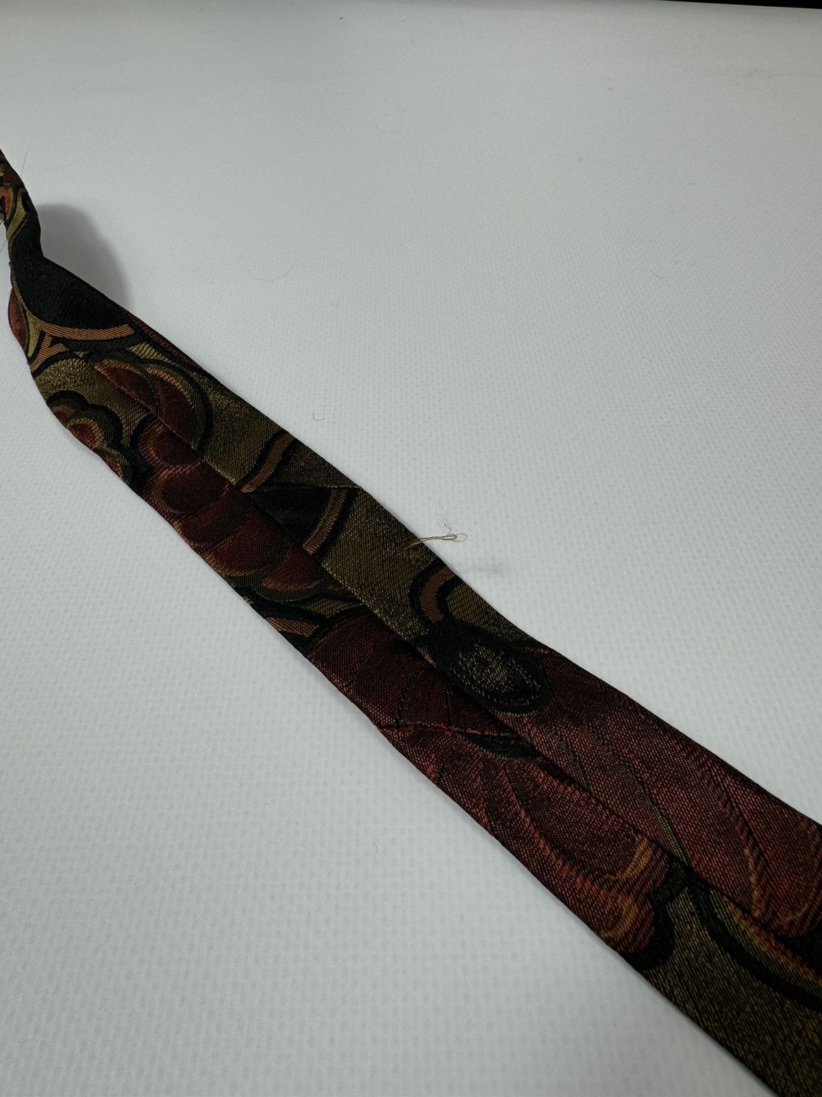 Hugo Boss × Vintage Vintage handmade Hugo Boss tie Size ONE SIZE - 5 Thumbnail