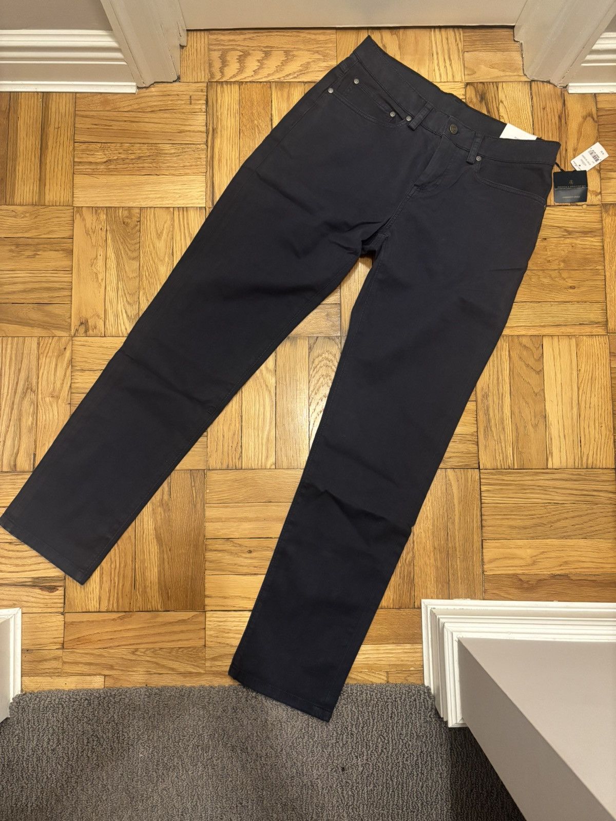 Brooks Brothers Navy Chinos Size US 32 / EU 48 - 2 Thumbnail