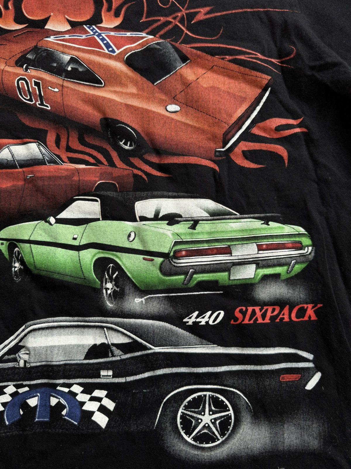 Vintage 🔥Vintage Heavy Metal tee Cars Daytona 440 Sixpack Size US M / EU 48-50 / 2 - 3 Thumbnail
