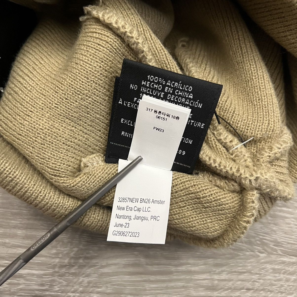 New Era × Supreme Supreme New Era Box Logo Beanie FW23 Sand Size ONE SIZE - 17 Thumbnail