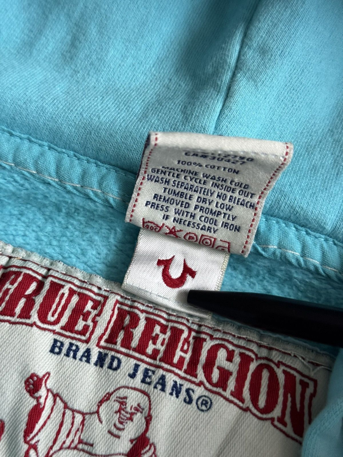 True Religion True Religion x Rolling Stones Zip Hoodie – Size L – Tie Dye Size US L / EU 52-54 / 3 - 11 Thumbnail
