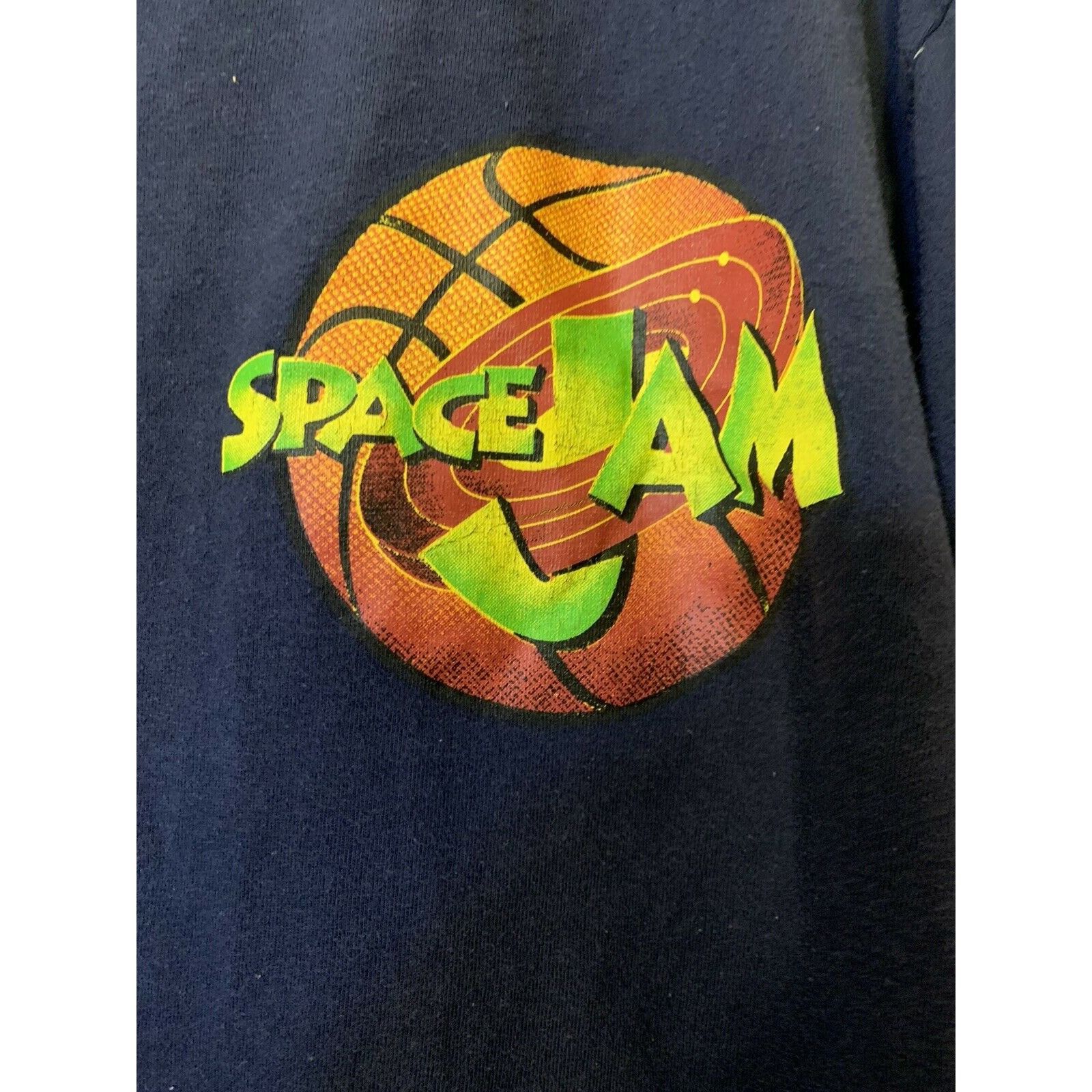 Vintage Vintage 90’s Space Jam Long Sleeve Shirt Tune Squad Looney T Size US XXL / EU 58 / 5 - 5 Thumbnail