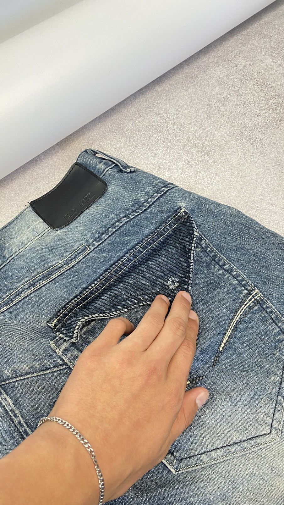 Other Jeans Dirty Pants faded crashed y2k distressed Size US 38 / EU 54 - 16 Thumbnail