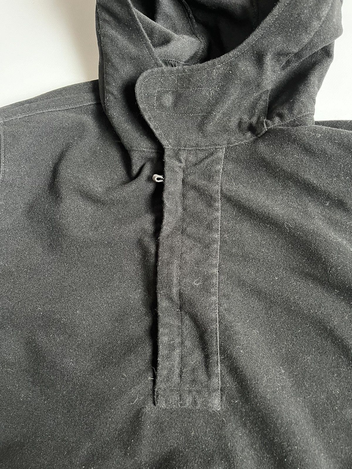 Stone Island Stone Island Men 2021 Black Ghost Flocked Pullover Hoodie Size US M / EU 48-50 / 2 - 17 Thumbnail