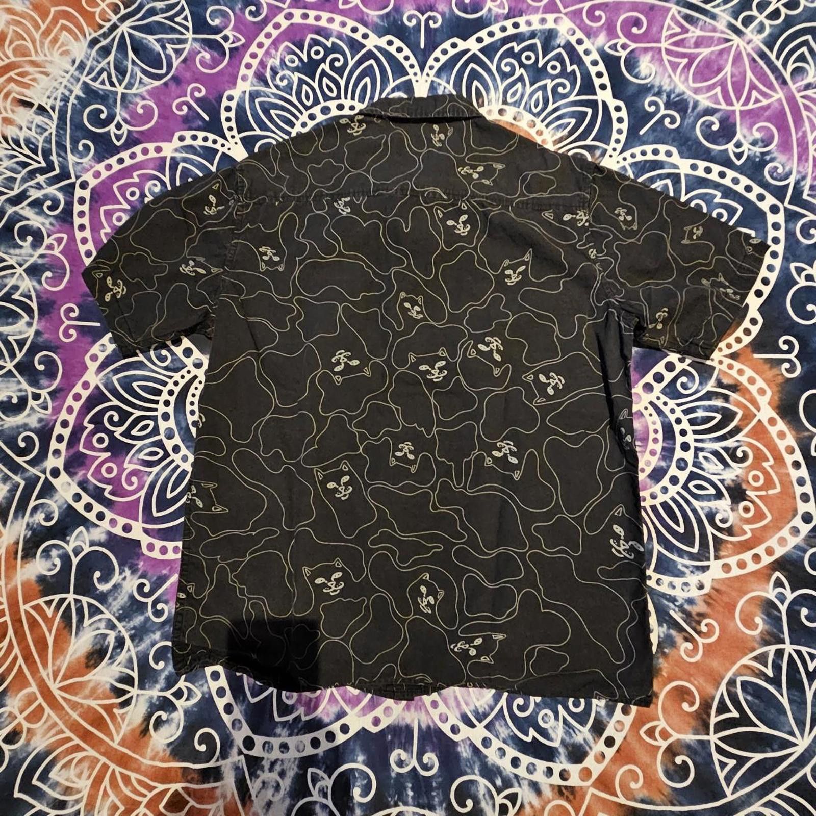 RIPNDIP RIPNDIP Men's Black and White Button Down Shirt Size US M / EU 48-50 / 2 - 8 Thumbnail