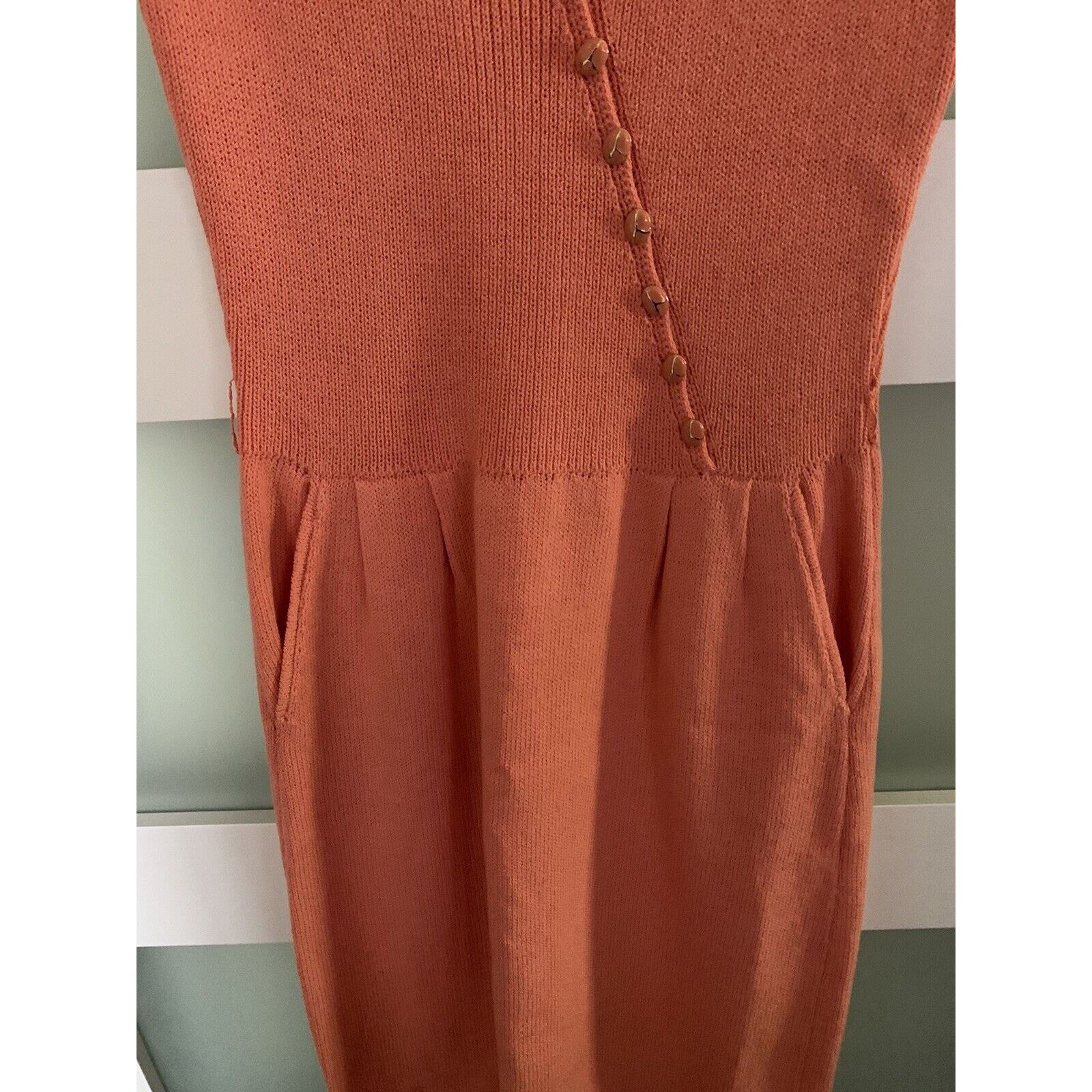 St. John St. John Vintage Santana Coral Knit Belted Dress small Size S / US 4 / IT 40 - 4 Thumbnail