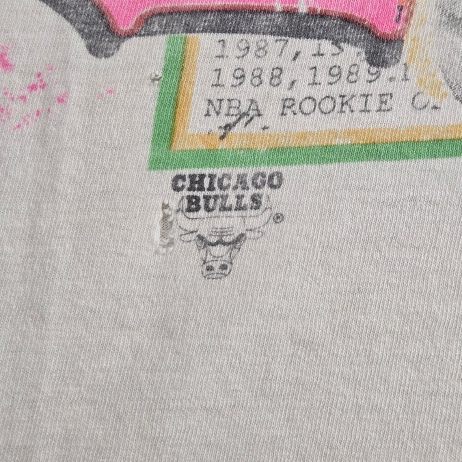 Salem Sportswear Michael Jordan Chicago Bulls Vintage Salem Sportswear Tee XL Size US XL / EU 56 / 4 - 8 Thumbnail