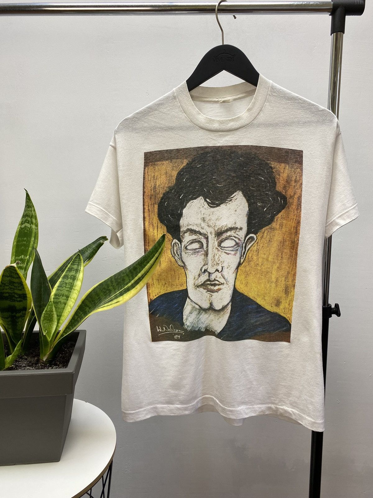 Band Tees × Vintage Vintage 90s Bill Nelson Demonstrations Of Affection Album Size US XL / EU 56 / 4 - 1 Thumbnail