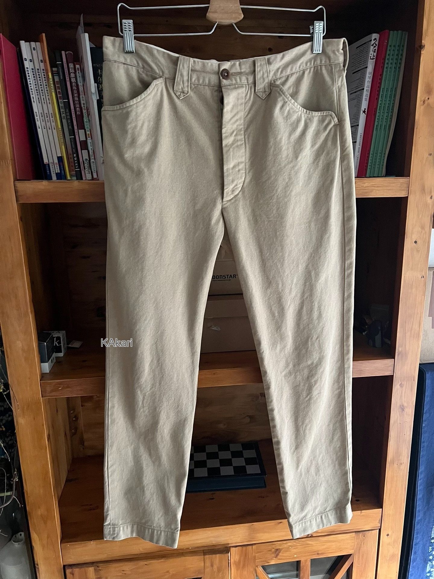 RRL Ralph Lauren RRL Double RL Khaki Military Officer Pants Size US 32 / EU 48 - 2 Thumbnail