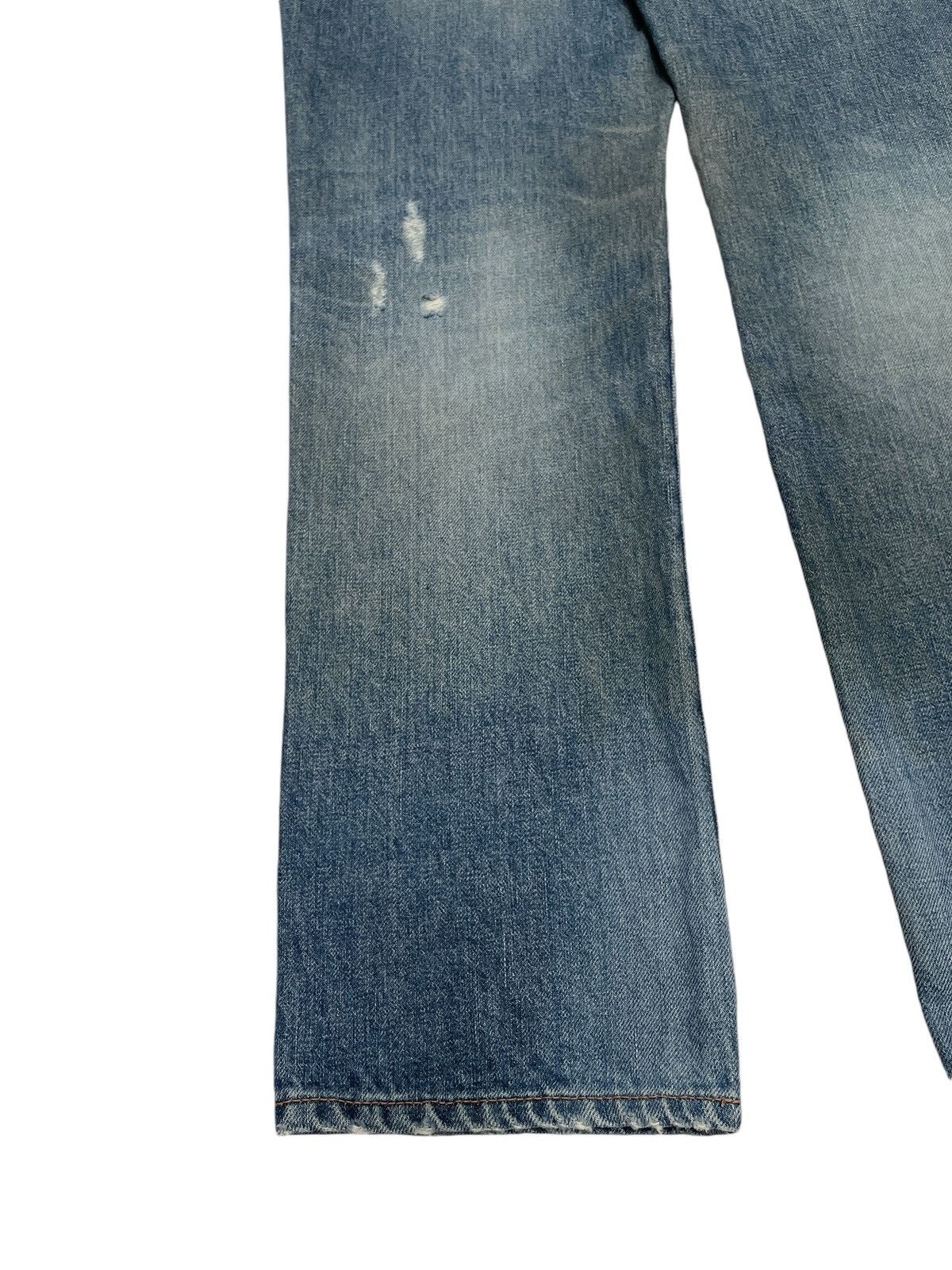 Marithe + Francois Girbaud Rare Vintage Marithe Francois Girbaud Flared Jeans 1990s Size US 31 - 7 Thumbnail