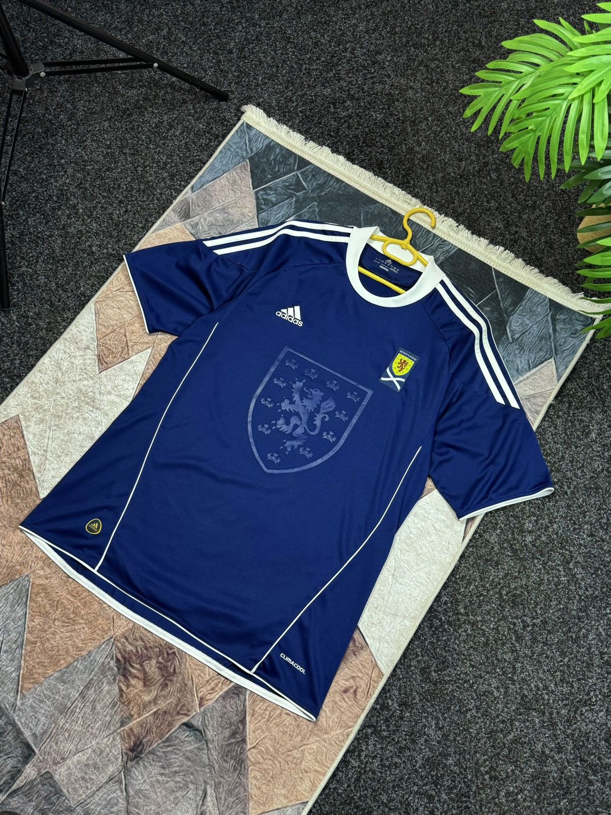 Adidas ADIDAS SCOTLAND 2010 2011 HOME SHIRT FOOTBALL SOCCER JERSEY Size US L / EU 52-54 / 3 - 1 Thumbnail