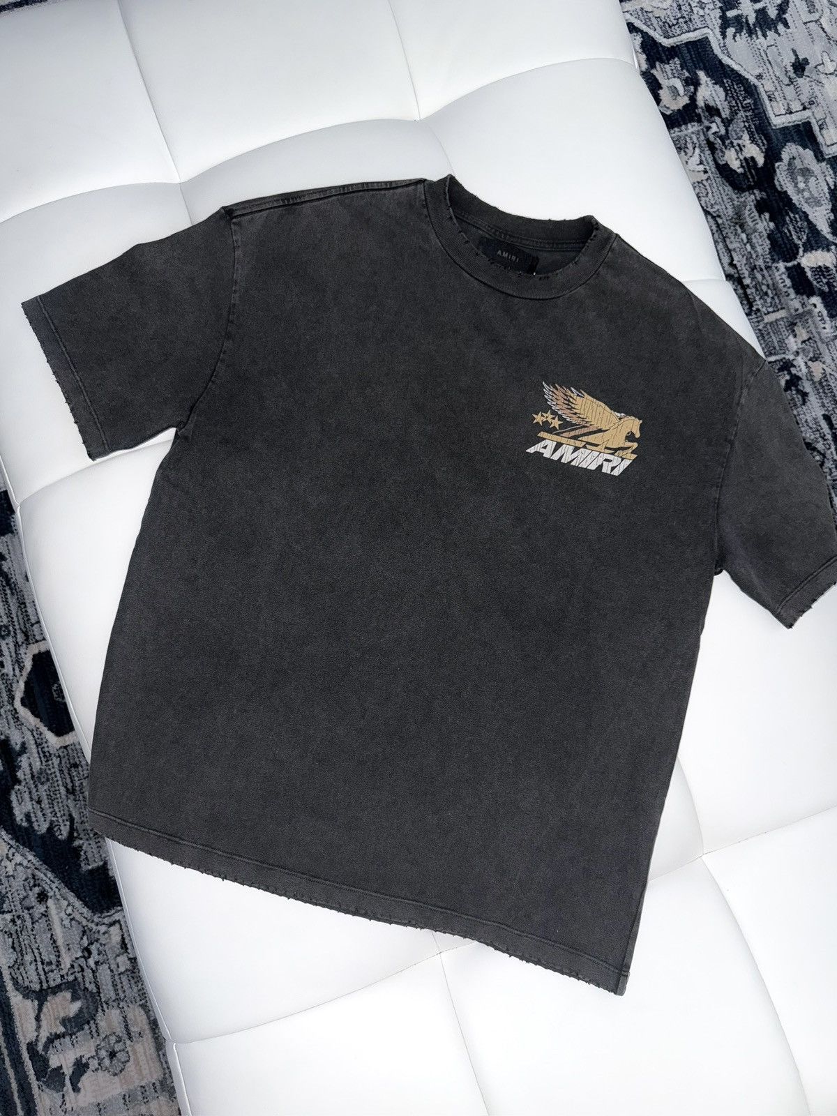 Amiri Amiri logo t shirt Size US M / EU 48-50 / 2 - 2 Thumbnail