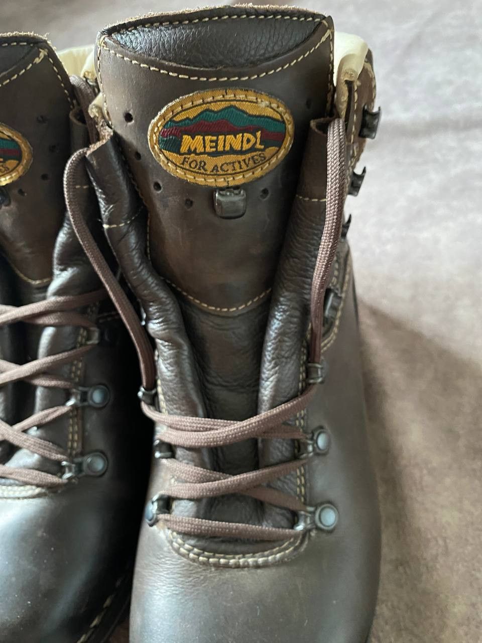 Salomon Meindl Outdoor Leather Boots 42eu Size US 9 / EU 42 - 7 Thumbnail