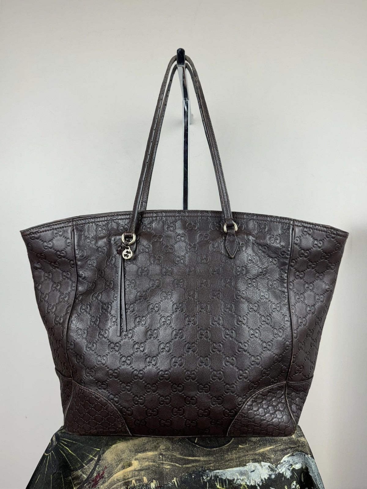 Gucci Leather shoulder bag Gucci GG Guccisima original luxury item Size ONE SIZE - 1 Thumbnail